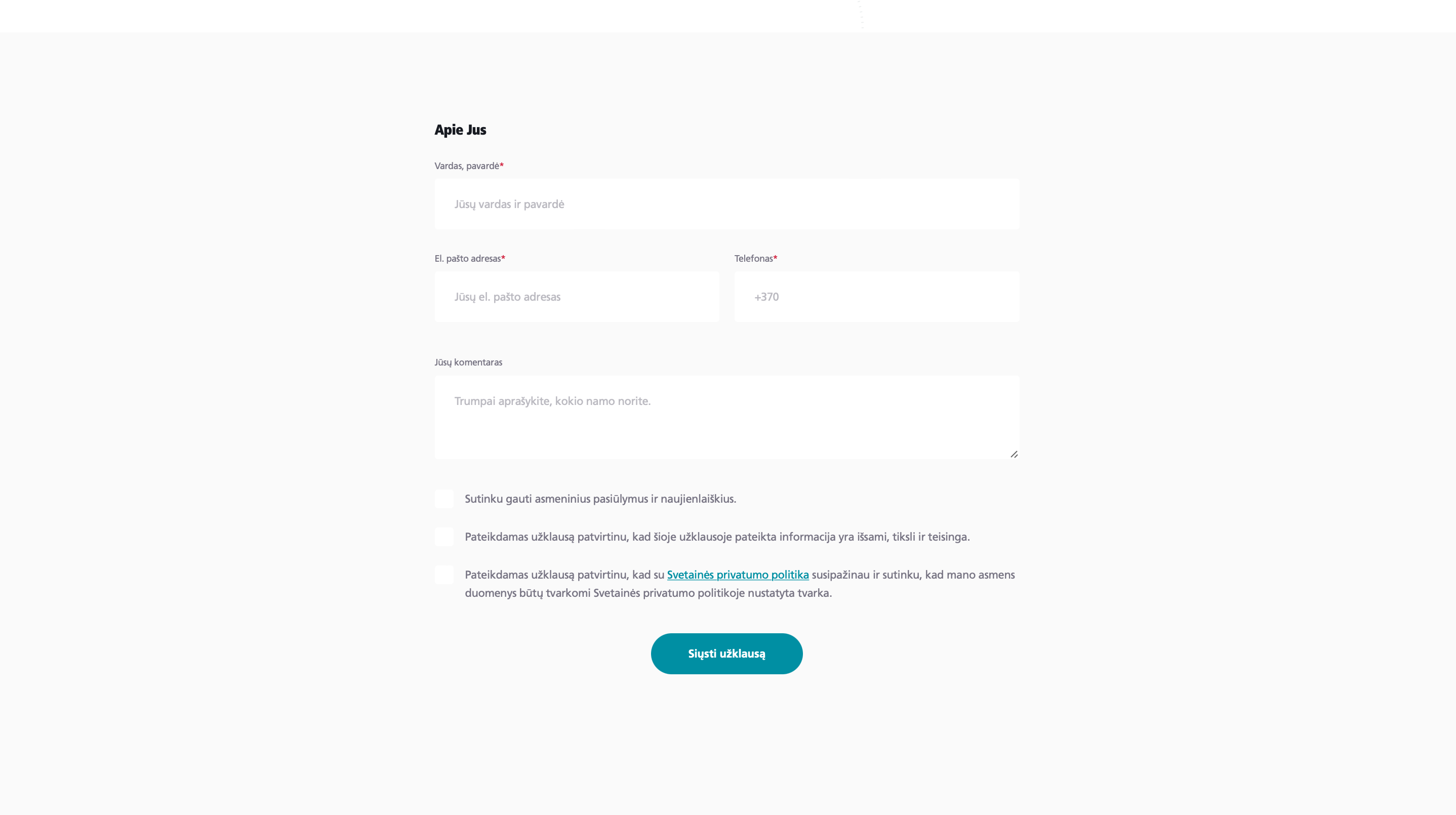 GPYR Plote website design contact form
